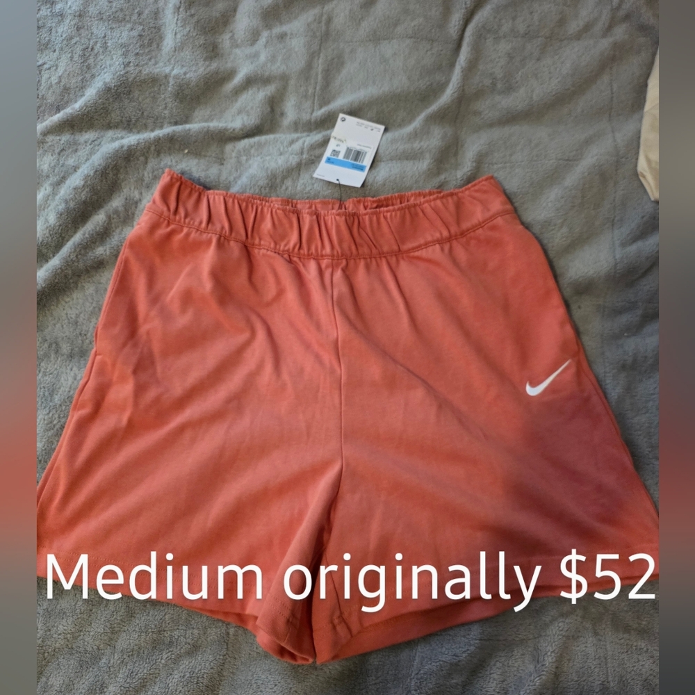New Womens Oversized Nike Athletic Casual Lounge Shorts
